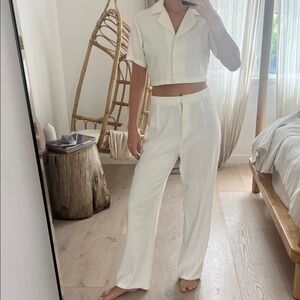 Brandy Melville linen set